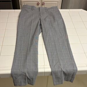 H&M Black and White Checkered Pants